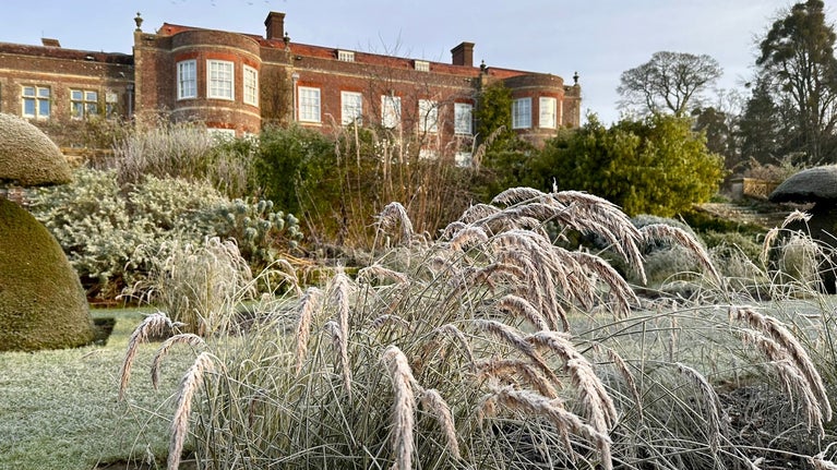 Frosty Winter Day at Hinton Ampner